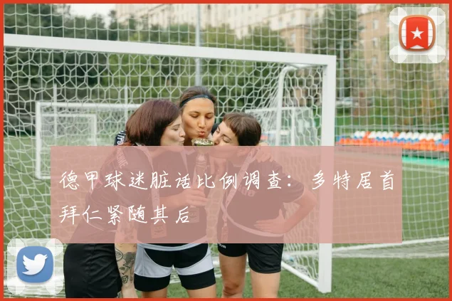 德甲球迷脏话比例调查：多特居首拜仁紧随其后
